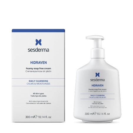 [SES-HDRVEN-LIM-300] Sesderma Hidraven Crema Espumosa sin Jabón 300 ml